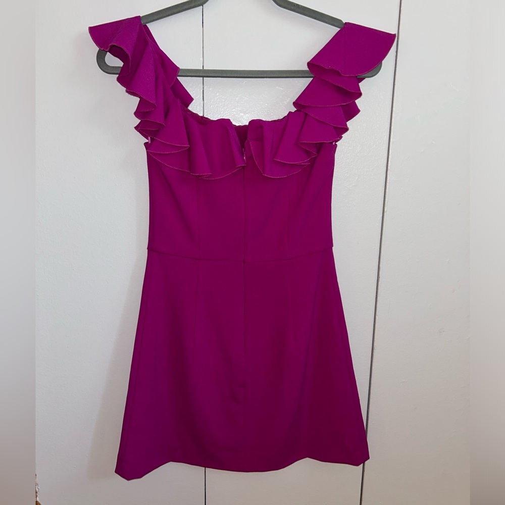 French Connection Ruffle Dress - Picture 2 of 5